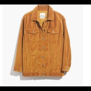 Madewell Oversized Coruroy Jacket